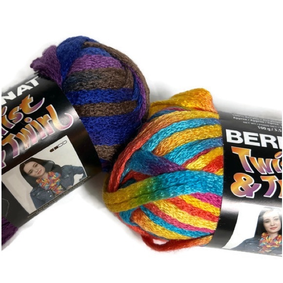 Assorted Yarns (BERNAT, RED HEART Boutique Sashay brand) - Picture 5 of 9